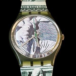 1991 Swatch Watch Vintage Originals CUPYDUS. Clean - working